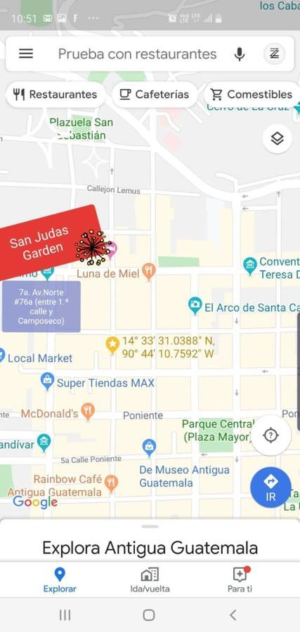 أنتيغوا غواتيمالا Hotel San Judas Tadeo Garden المظهر الخارجي الصورة